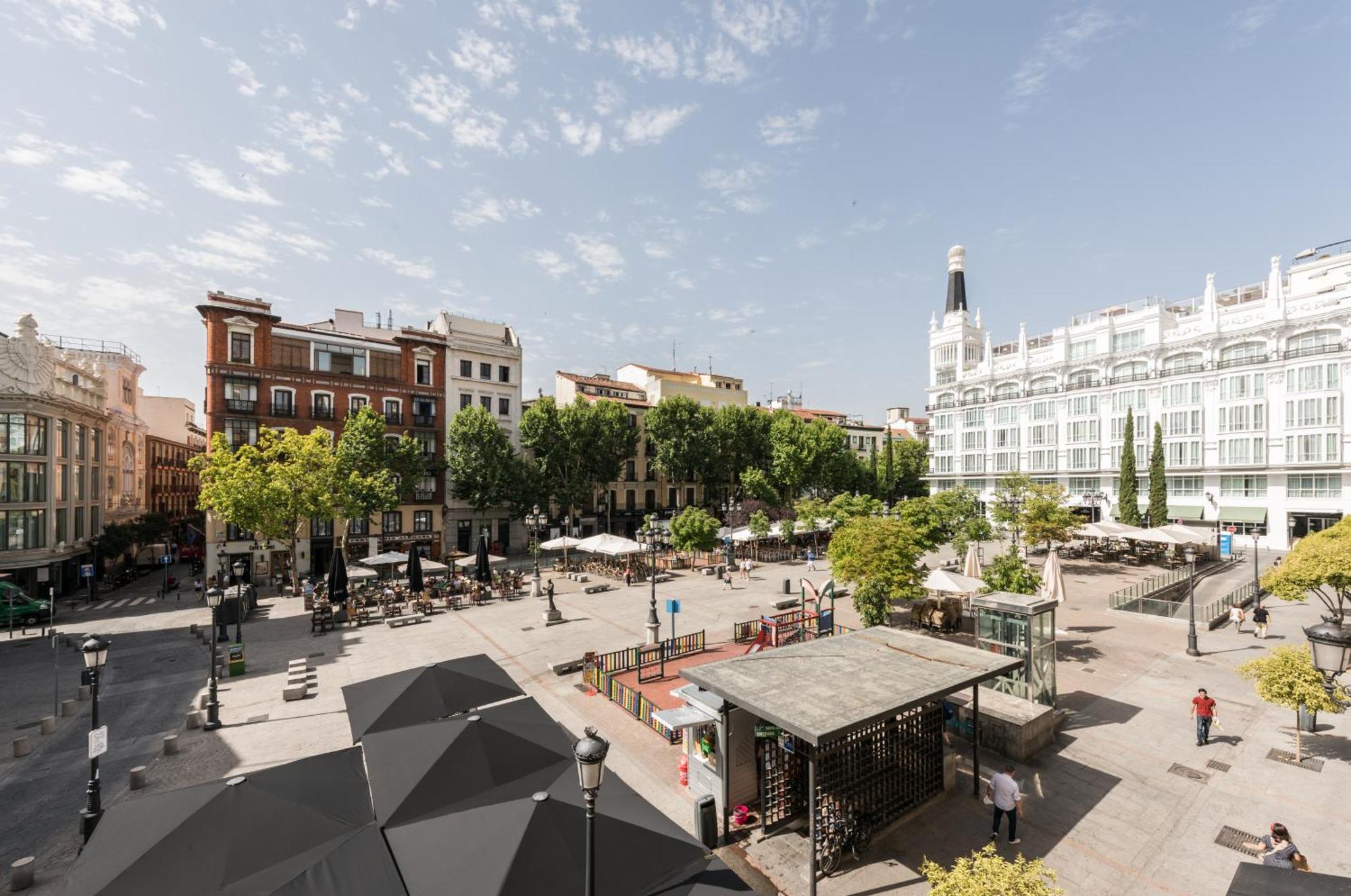 Ferienwohnung Santa Ana Plaza Madrid Zimmer foto