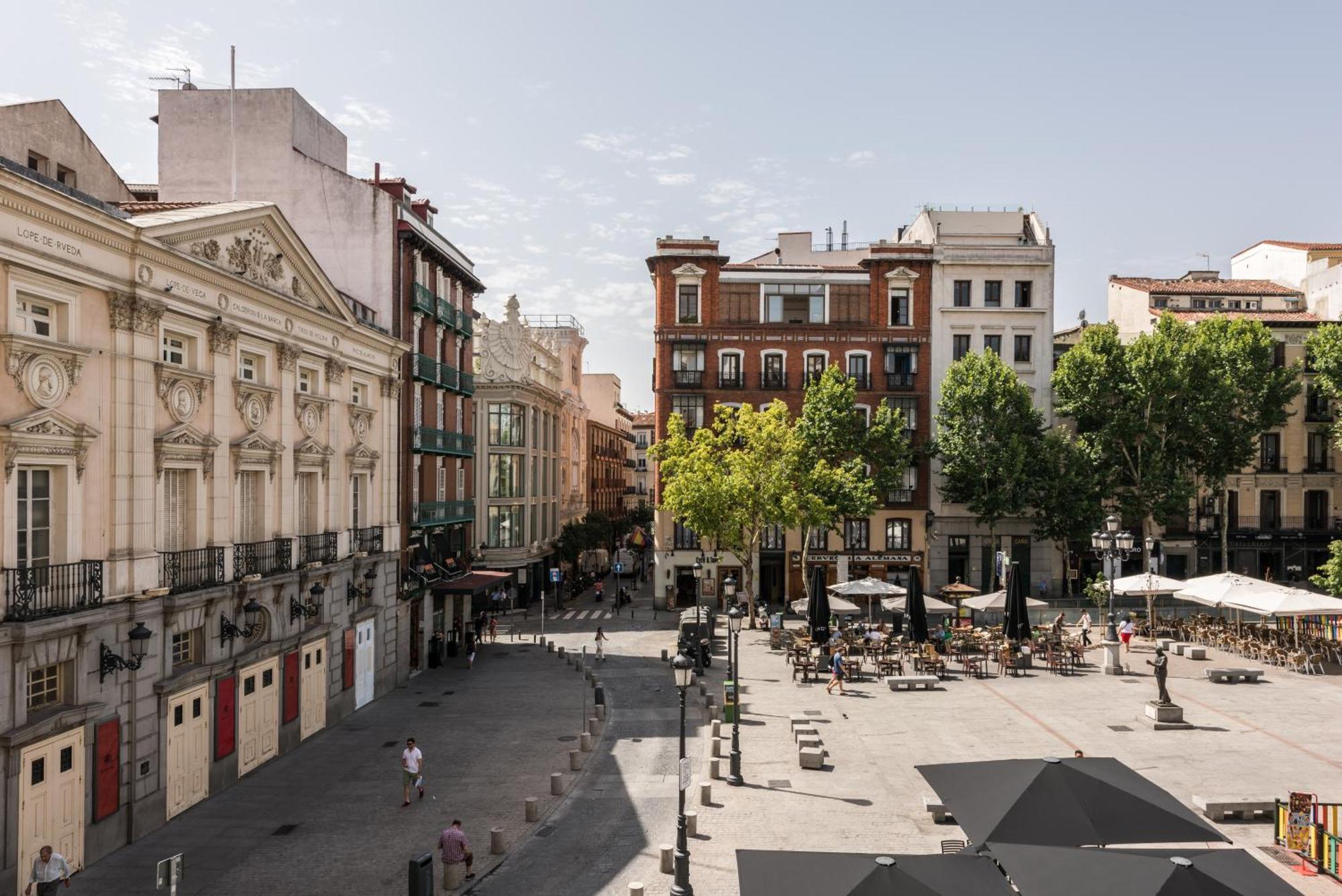 Ferienwohnung Santa Ana Plaza Madrid Zimmer foto