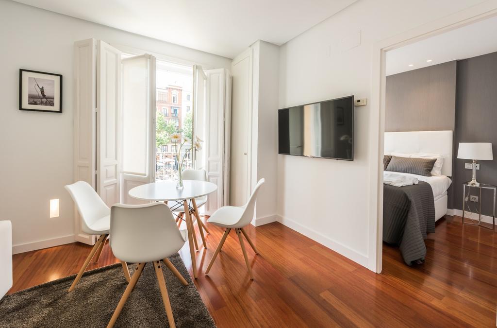 Ferienwohnung Santa Ana Plaza Madrid Exterior foto