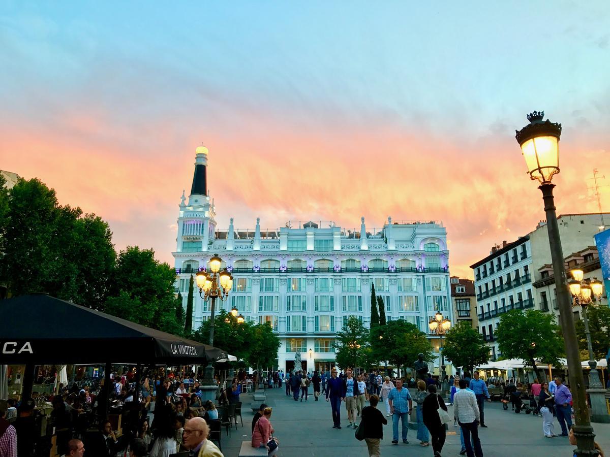 Ferienwohnung Santa Ana Plaza Madrid Exterior foto